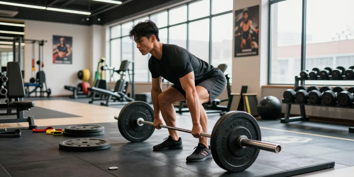 Anabolika kaufen und Muskelaufbau im Fitnessstudio mit Gewichten