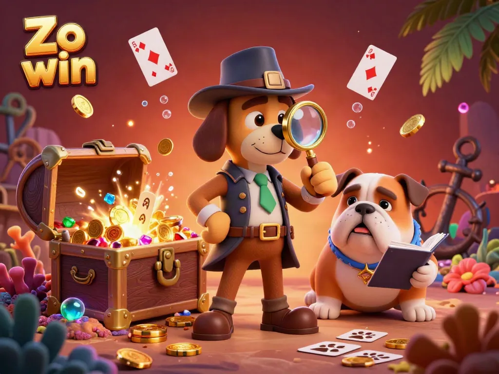 Engage in thrilling gameplay at Zo win discovering treasures, poker chips, and nautical riches.