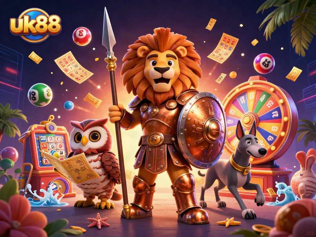 Place your bets with uk88 and enjoy vibrant lottery games in a dynamic casino atmosphere.