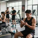 Anabolika Shop für Bodybuilder mit Steroid Spritztechniken in einem modernen Fitnessstudio